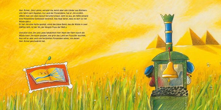 Actual product image Jim Knopf: Jim Knopf im Land der Pyramiden (German, Charlotte Lyne, Michael End, 2019)
