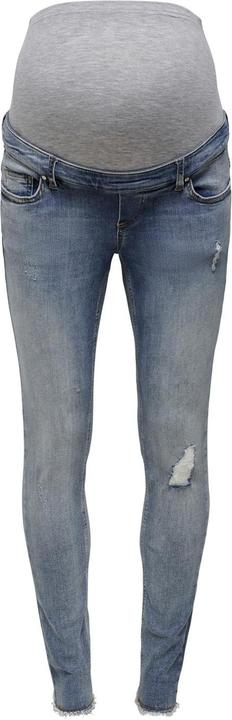 Only Maternity OLMBlush Mid Ankle Raw Skinny Fit Jeans (32)