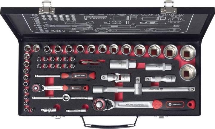 Produktbild Toolcraft Umschaltknarren-Set (1/4", 1/2")