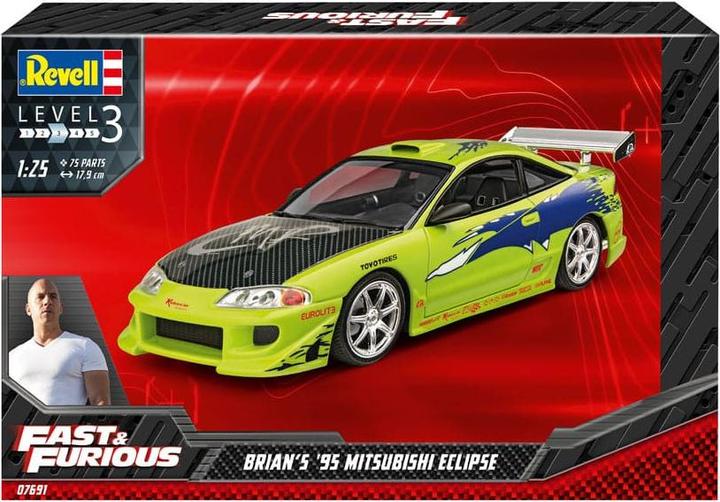Produktbild Revell Fast & Furious Brians 1995 Mitsubishi Eclipse