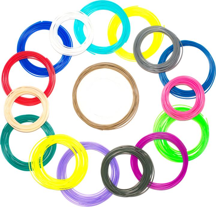 Image du produit myFirst 3D Pen Filler 5 Color Pack (PCL, 1.75 mm, 114 g, Multicolore)