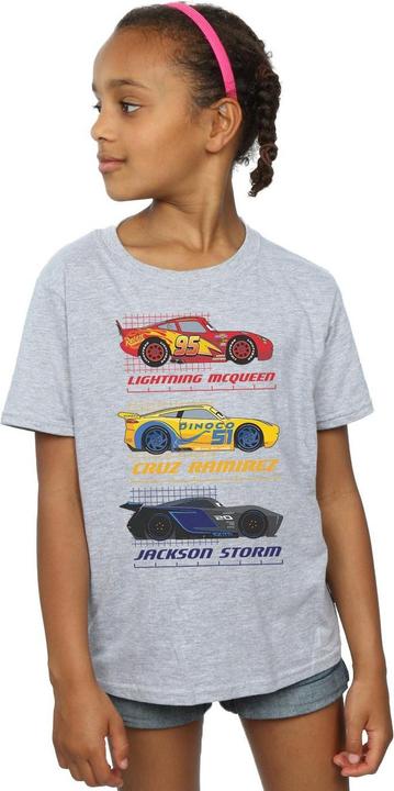 Immagine prodotto Cars Racer Profile Maglietta Ragazze (152, 158)