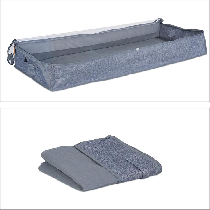 Actual product image Relaxdays 3x underbed chest of drawers