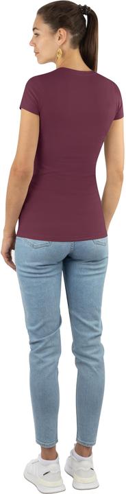 Actual product image Normani Figure-hugging V-neck T-shirt Siena - 8691 (M)