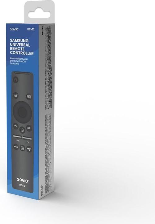 Image du produit Savio RC-12 Télécommande IR Wireless TV (Télécommande spécifique à l'appareil, Infrarouge)