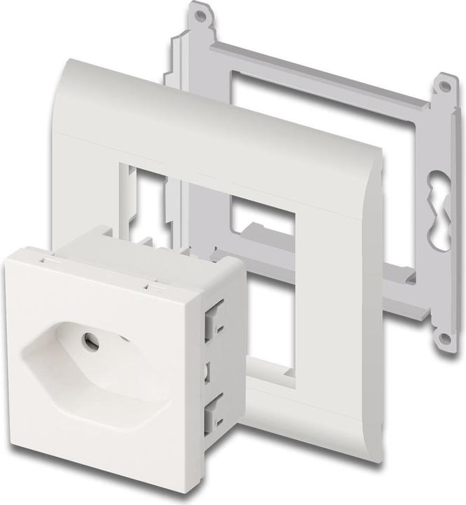 Image du produit Delock Easy 45 Prise de courant de sécurité T13 Suisse 45 x 45 m