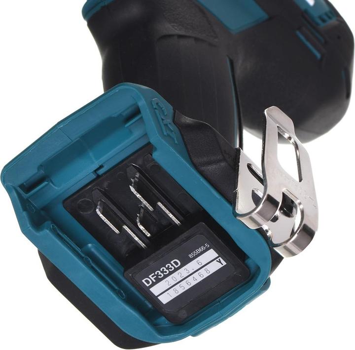 Image du produit Makita Perceuse-visseuse sans fil DF333DWAE 10,8V 2x2,0Ah (Fonctionnement sur batterie)
