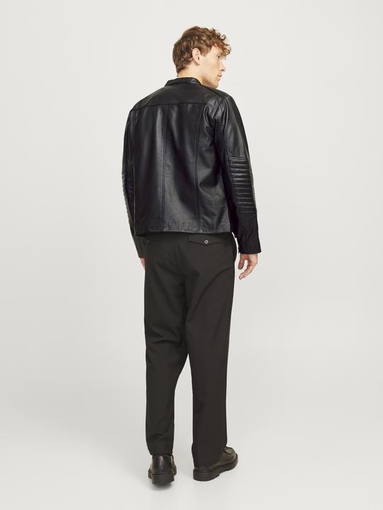 Actual product image Jack & Jones Jjeliam Lamb Leather Jacket Noos (XXL)