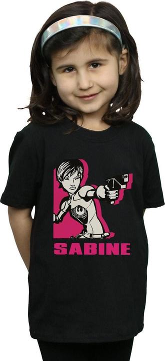 Immagine prodotto Star Wars Rebels Sabine Maglietta Ragazze (152, 158)