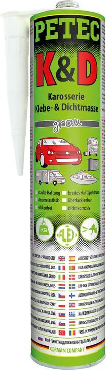 Actual product image Petec Bodywork adhesive/sealant, white, 310 ml (310 ml)