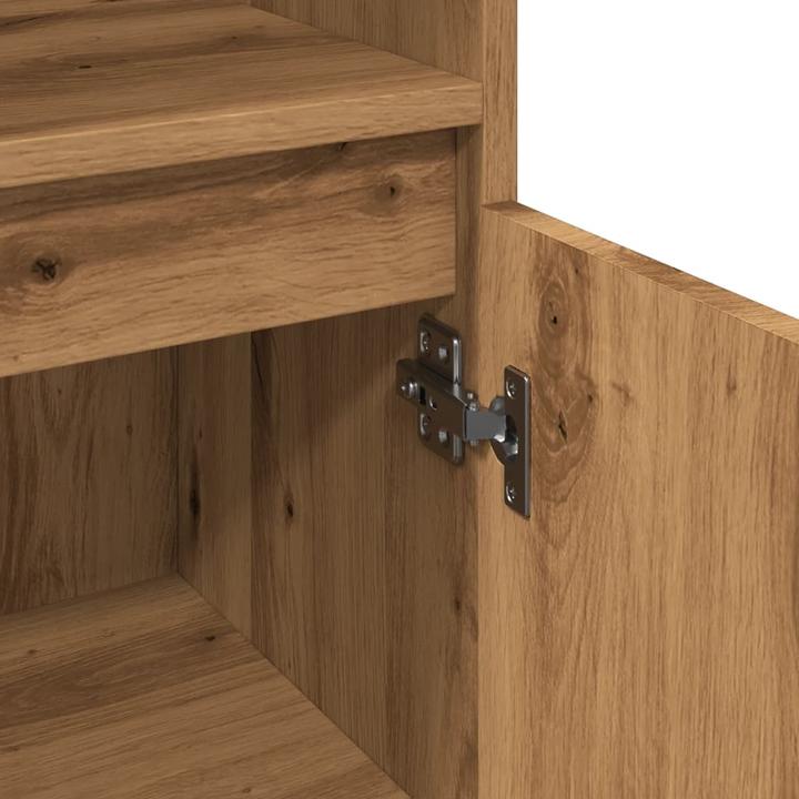 Actual product image VidaXL Bathroom cabinet Midi cabinet Bathroom cabinet Bathroom furniture Cabinet Artisan oak (30 x 30 x 100 cm)