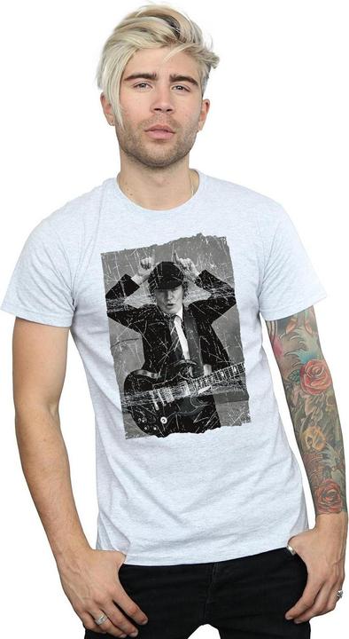 Immagine prodotto AC/DC Angus Young Distressed Photo Maglietta Uomo (XXL)