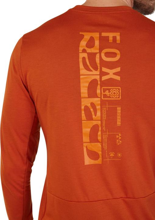 Fox Jersey 23 Ranger Dr Ls Brnt Org M (M)