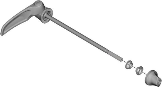 Immagine prodotto Shimano Sgancio rapido HB-M8000 133mm nero