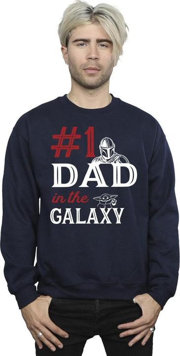 Image du produit Star Wars - Sweat MANDALORIAN NUMBER ONE DAD - Homme (M)
