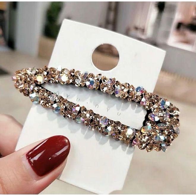 Image du produit MU Style Pince à cheveux décorée de pierres scintillantes (1 pcs)