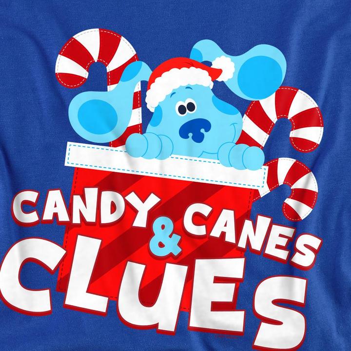 Immagine prodotto Blue's Clues & You! Clues Felpa Natale Bastoncini di Zucchero Adulto Unisex (L)