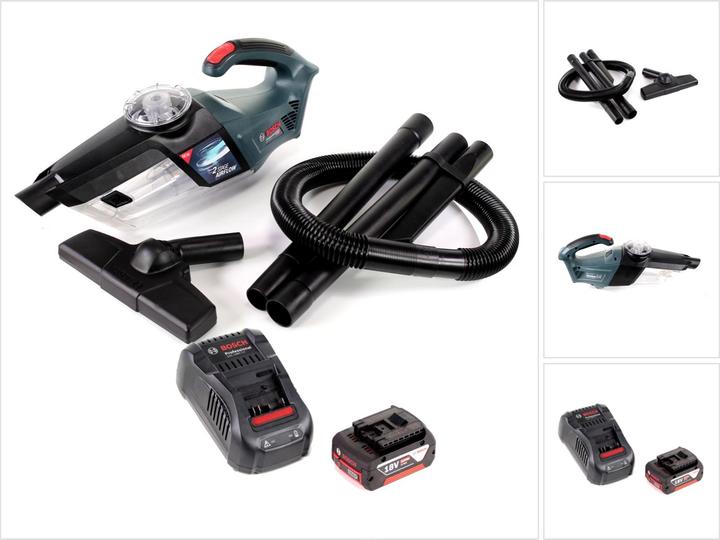 Immagine prodotto Bosch Professional Bosch GAS 18V-1 Professional Aspiratore a batteria 18V + 1x Batteria GBA 5,0 Ah + Caricabatterie