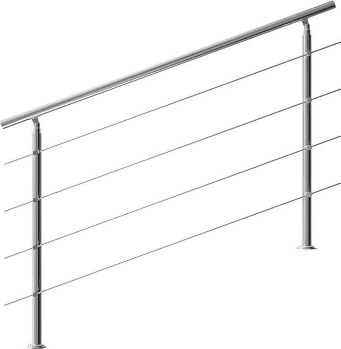 Produktbild Monzana Treppengeländer (Edelstahl)