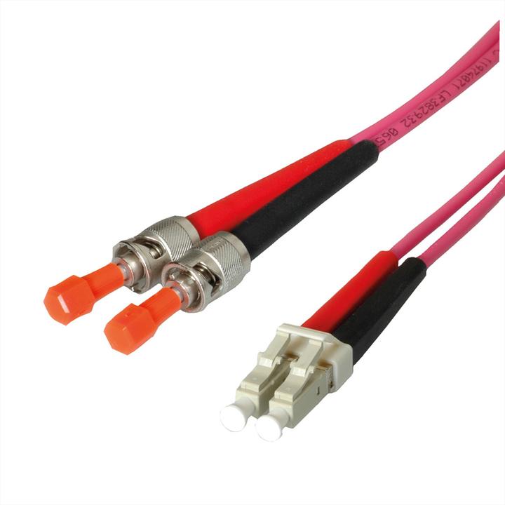 Leoni LWL-Patchkabel OM4 (S/FTP, CAT6a, 10 m)
