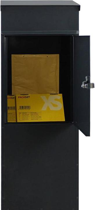 Actual product image SafePost 855 Letterbox anthracite grey