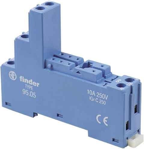 Image du produit Finder Fût à visser. 95.05.0 noir (Socle de relais)