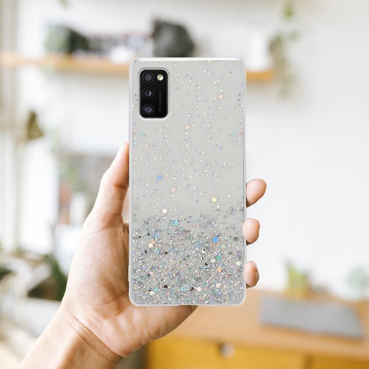Produktbild Cadorabo TPU Cover funkelnder Glitter (Samsung Galaxy A41)