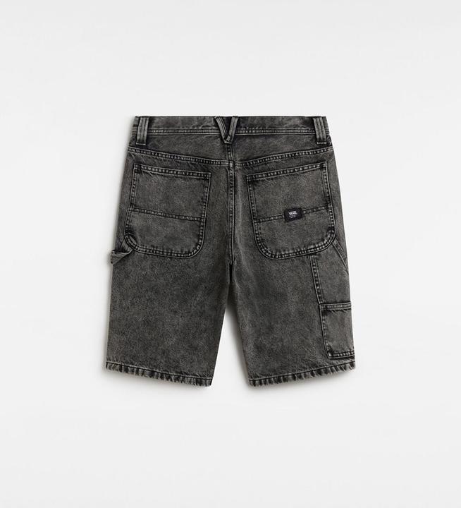 Actual product image Vans DRILL CHORE LOOSE DENIM SHORT Stonewash Black (30)