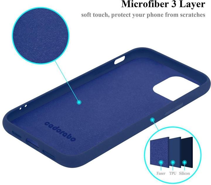 Actual product image Cadorabo TPU Liquid Silicone Case Cover (Apple iPhone 13 Pro)