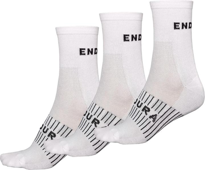Endura Coolmax® Race Socken (Dreierpack) (L, XL)