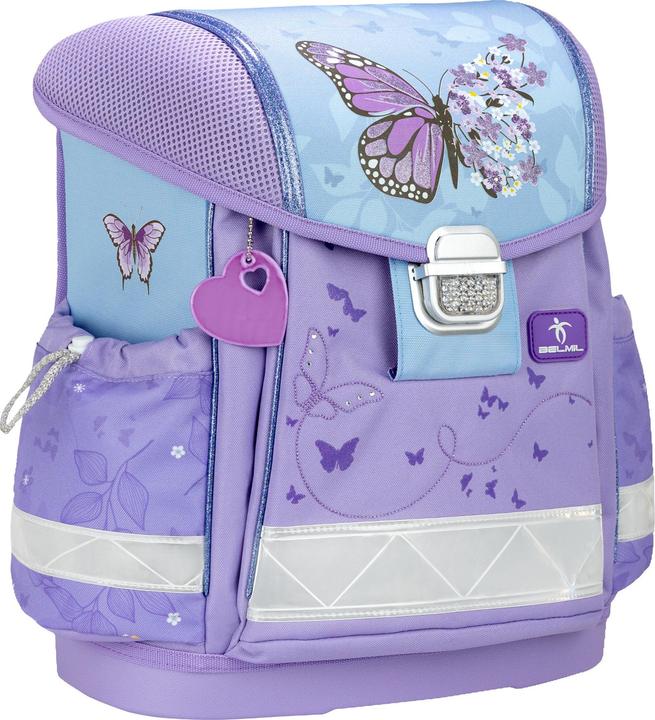 Produktbild Belmil CLASSY Schulrucksack-Set Butterfly (19 l)