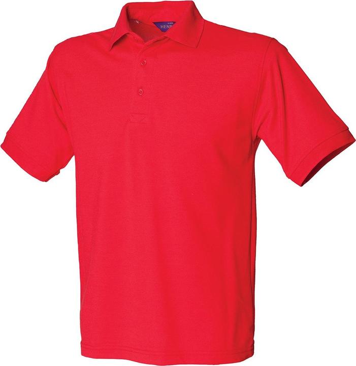 Henbury Schweres Polohemd aus Polycotton