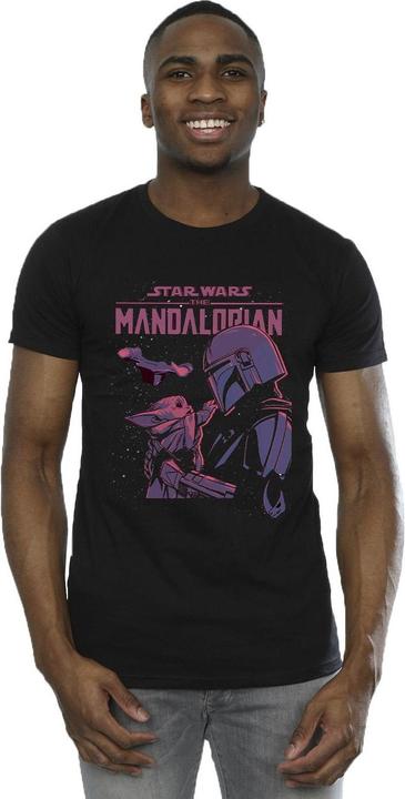 Image du produit Star Wars - T-shirt THE MANDALORIAN HELLO FRIEND - Homme (L)