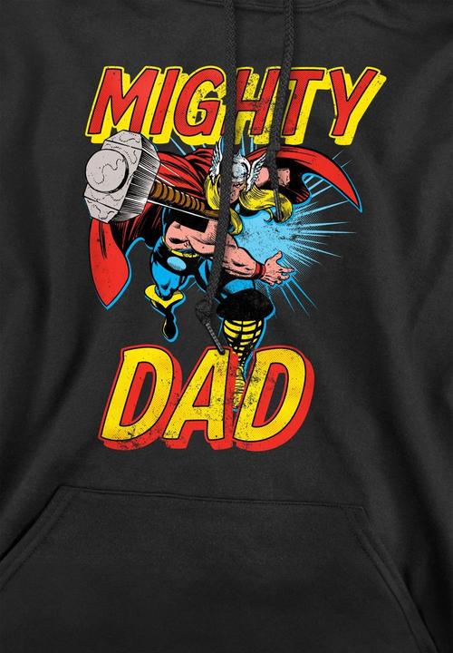 Image du produit Thor - Sweat à capuche MIGHTY DAD - Homme (XXL)