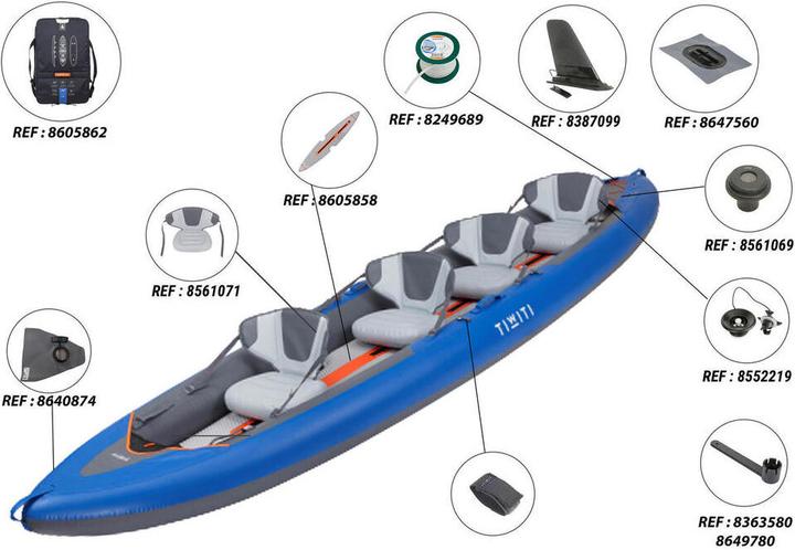 Actual product image Itiwit kayak x100 xl 2nd choice 344464