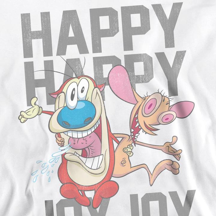Image du produit Ren & Stimpy - Sweat HAPPY HAPPY JOY JOY - Adulte (XXL)