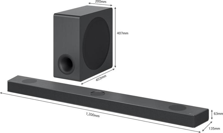 Actual product image LG DS90QY (570 W, 5.1 channels)
