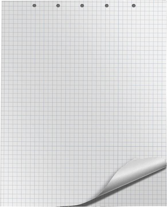 Immagine prodotto Q-Connect Blocco per lavagna a fogli mobili K-CONNECT, griglia, 65x100cm, 20 carte, bianco