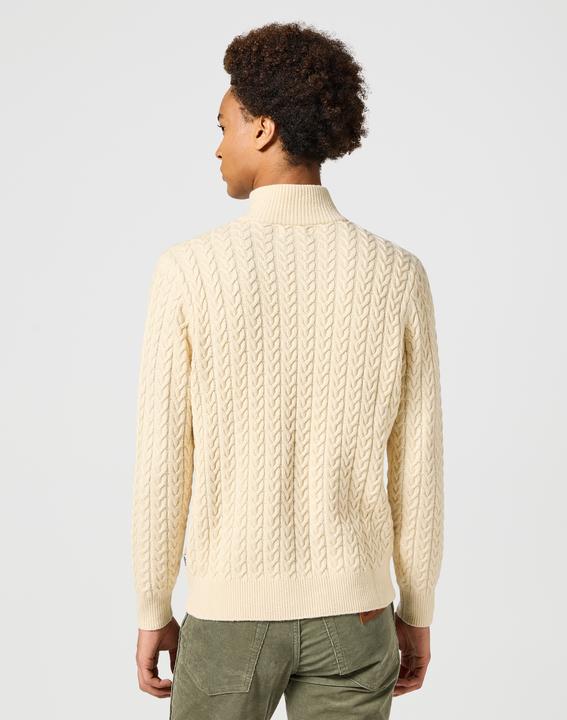 Actual product image Wrangler Half zip knit jumper (L)