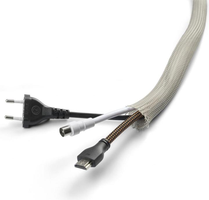 Produktbild One for All Gewebe Kabelschlauch 2 Meter WM 5022 (Kabelschlauch, 100 cm)