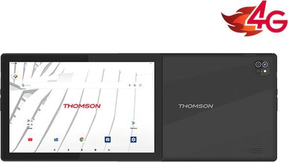 Productafbeelding Thomson TEO10 LTE, 10,1-inch (1920x1200) FHD IPS-scherm, Quad Qore MTK8766, 4 GB RAM, 128 GB ROM, 1xNanoSim (4G, 10", 128 GB, Zwart)