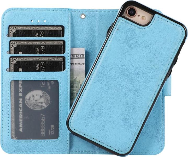 Actual product image Cover-Discount iPhone SE / 8 / 7 - case with back cover combi light blue (Apple iPhone SE (2nd Gen), Apple iPhone 7, Apple iPhone 8)