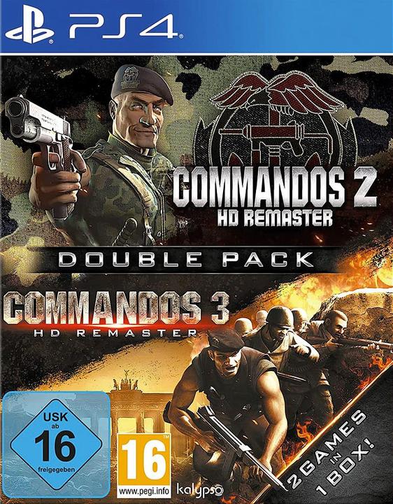 Immagine prodotto Commandos 2 e 3 - Pacchetto doppio con rimasterizzazione HD (PS4) (PS4, DE)