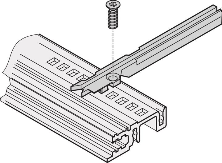 Actual product image Schroff Countersunk screw with Torx - TORXSCHR 2.5X7.7 100STK
