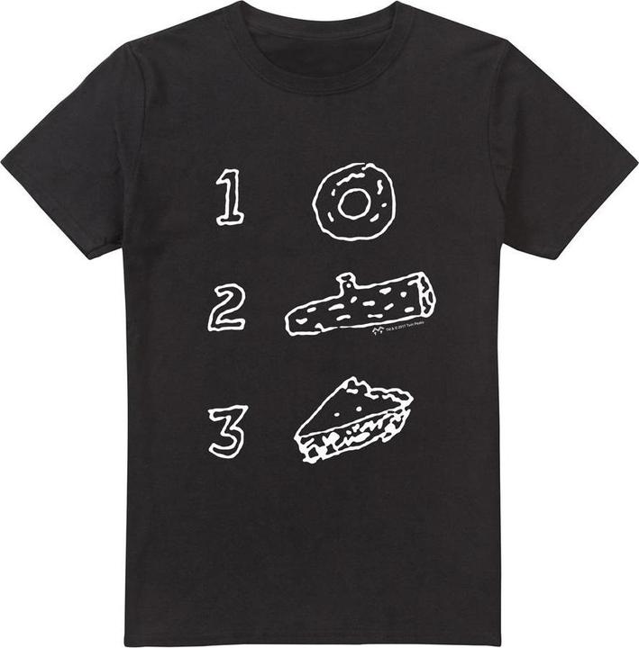 Immagine prodotto Twin Peaks Pie Log Donut Maglietta Uomo (L)
