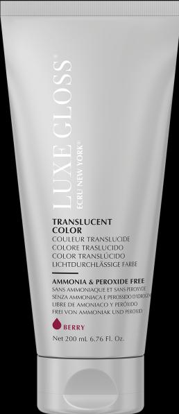 Ecru New York LUXE GLOSS - Translucent Color Berry