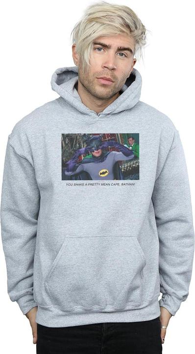Actual product image Mens Batman TV Series Mean Cape Hoodie (XXL)