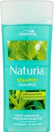 Actual product image Joanna Naturia Shampoo For Normal And Oily Hair Nettle And Green Tea 100Ml (100 ml, Liquid shampoo)
