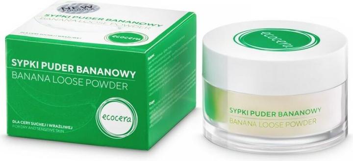 Actual product image Ecocera Loose banana powder for dry and sensitive skin 8g