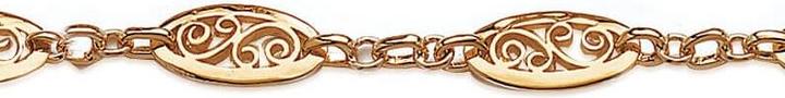Actual product image Lara Gold plated BRACELET - 19 CM (19 cm, Gold-plated brass)